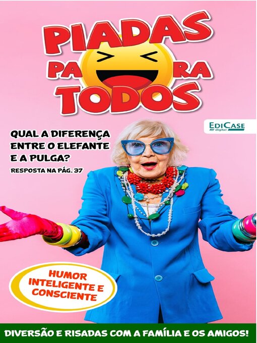 Cover image for Piadas para todos
